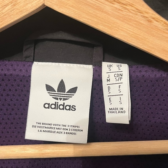 Men’s Adidas Originals Sportive Track Windbreaker Jacket Size Small - Picture 11 of 13